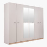 Hayes 6-Door Wardrobe with Mirror