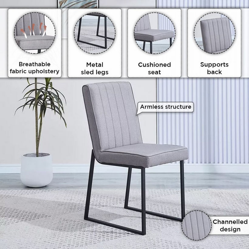 Kanoi 6-Seater Corner Dining Set with Bench - Image 8
