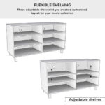 Vegas 1.2 Metre High TV Unit for TVs up to 50 inches