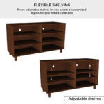 Vegas 1.2 Metre High TV Unit for TVs up to 50 inches