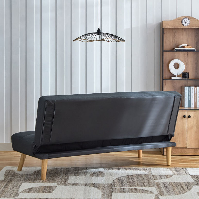 Odin 3-Seater Fabric Sofa Bed with USB Port - Image 4