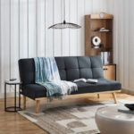 Odin 3-Seater Fabric Sofa Bed with USB Port