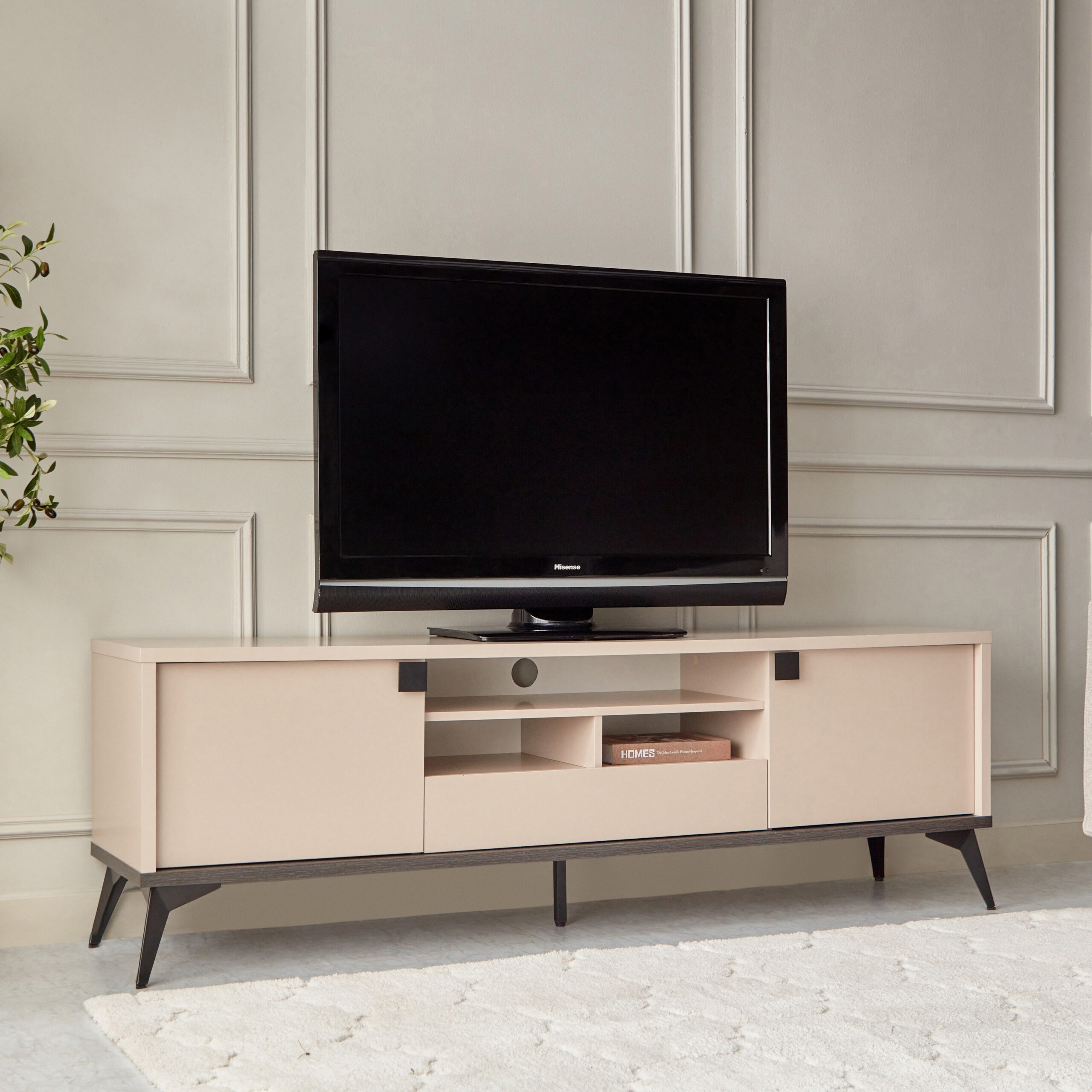 Luxembourg 1.8 Metre TV Unit for TVs up to 75 inches
