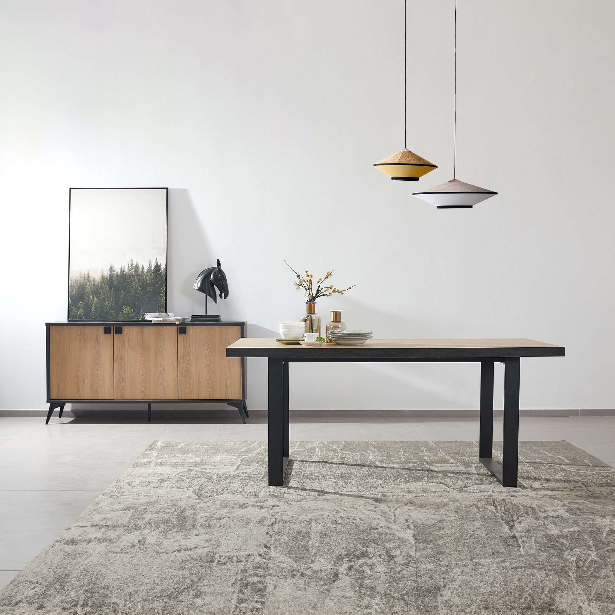 Luxembourg 6-Seater Dining Table