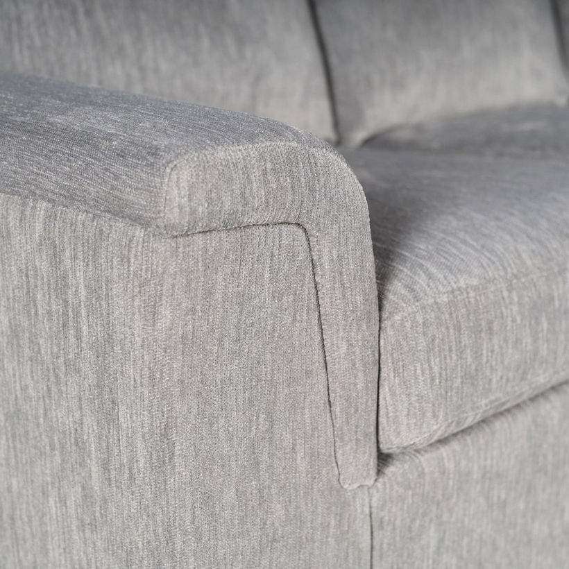 Munich 2-Seater Fabric Sofa with 2 Cushions - Image 4