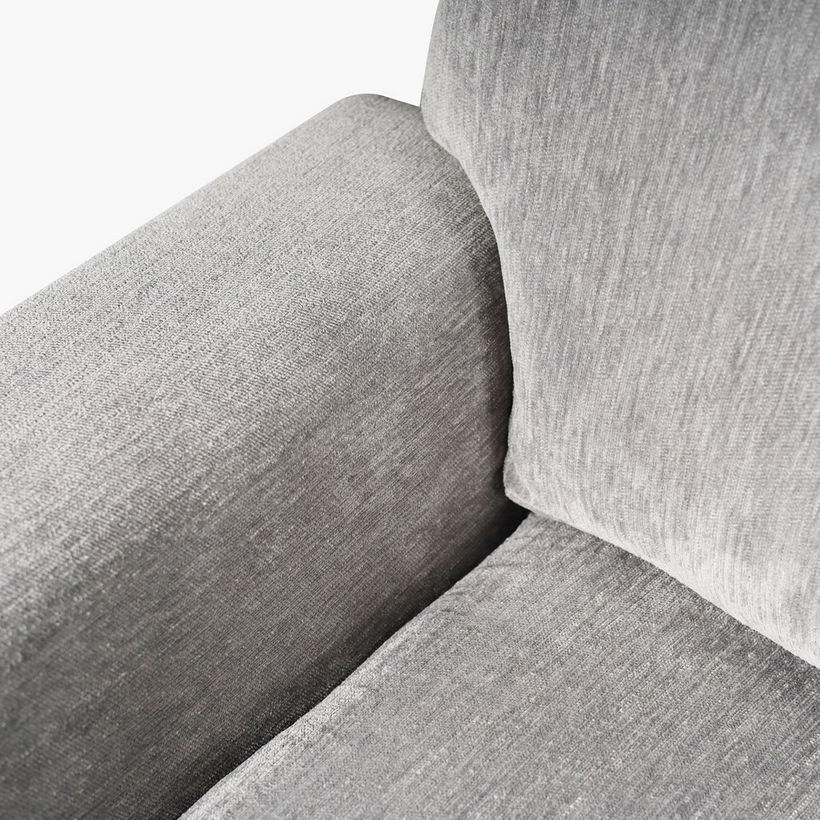 Munich 2-Seater Fabric Sofa with 2 Cushions - Image 7