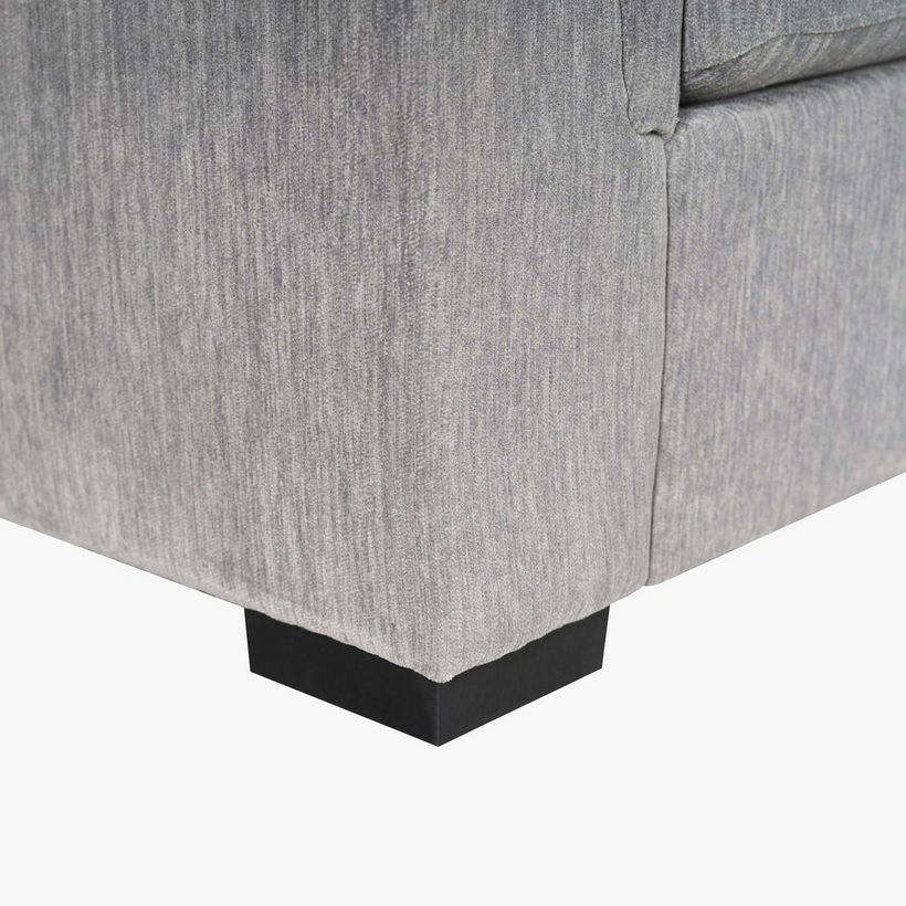 Munich 2-Seater Fabric Sofa with 2 Cushions - Image 8