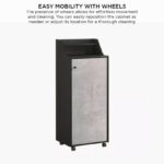 Rover 18-Pair Portable Shoe Cabinet with Rack Storage