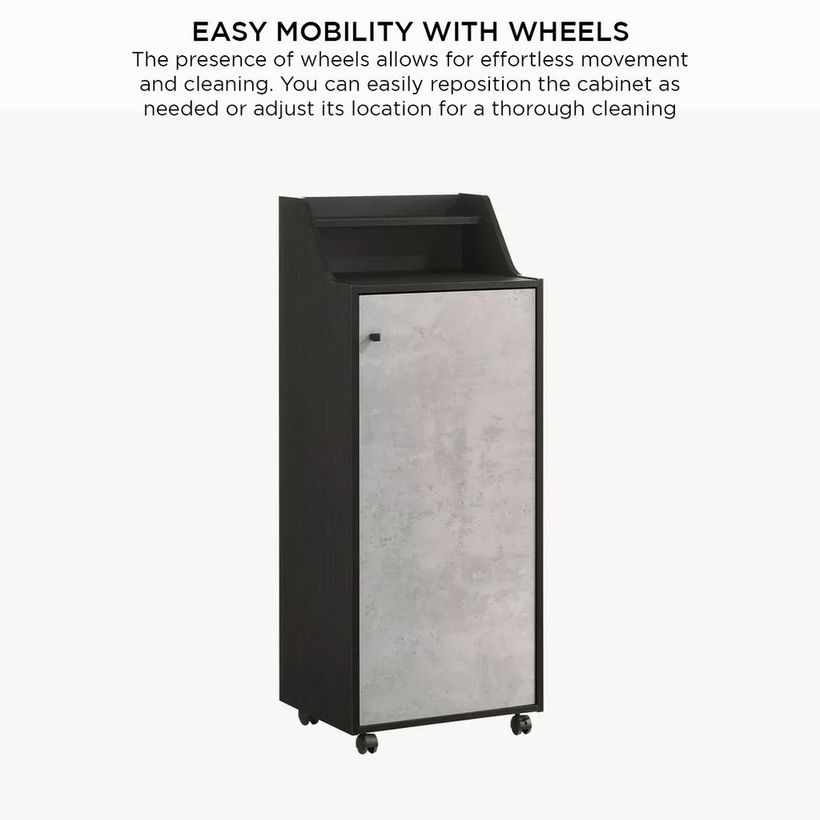 Rover 18-Pair Portable Shoe Cabinet with Rack Storage - Image 8