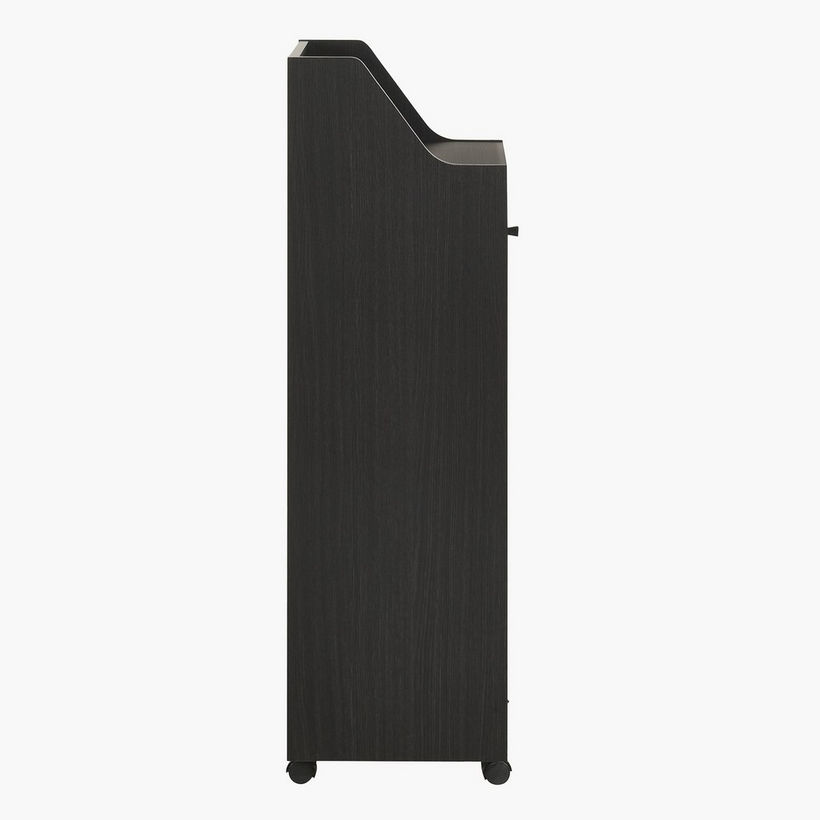 Rover 18-Pair Portable Shoe Cabinet with Rack Storage - Image 12