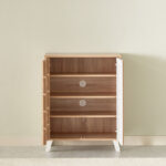 Alford 12-Pair Shoe Cabinet with 2 Doors