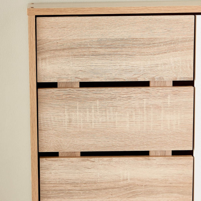 Alford 12-Pair Shoe Cabinet with 2 Doors - Image 12