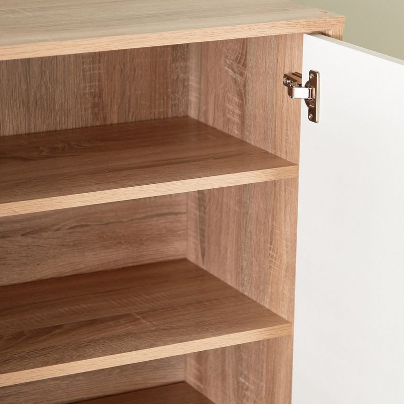 Alford 12-Pair Shoe Cabinet with 2 Doors - Image 14
