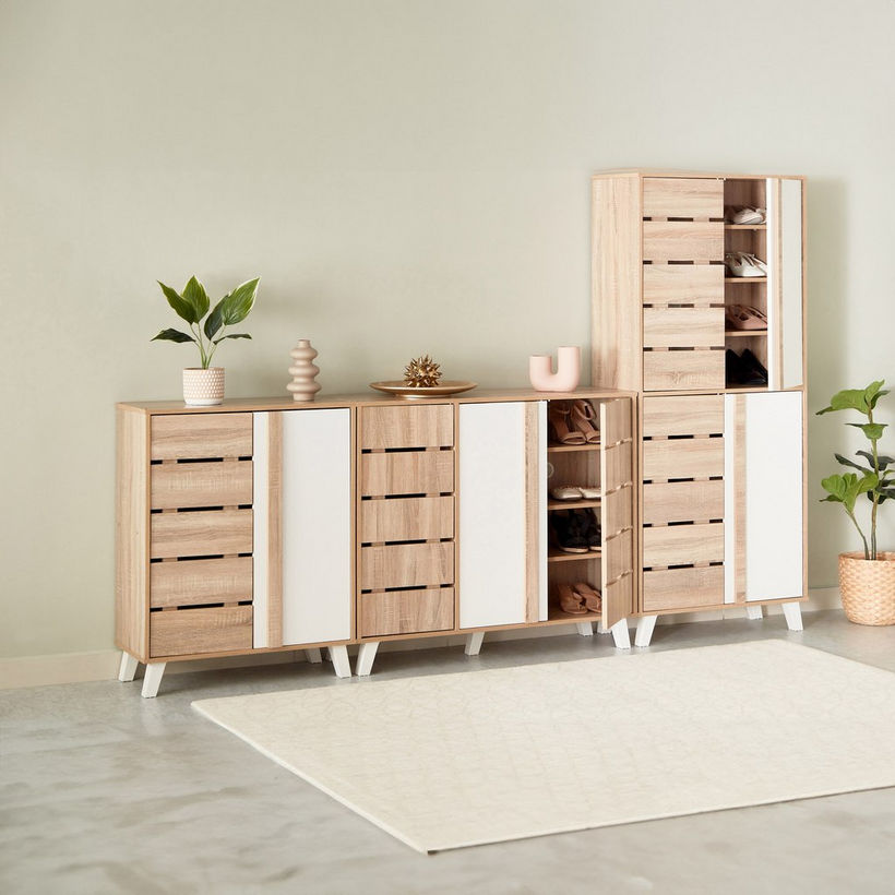 Alford 24-Pair Tall Shoe Cabinet with 4 Doors - Image 19