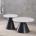 Calamus 2-Piece Sintered Stone Coffee Table Set