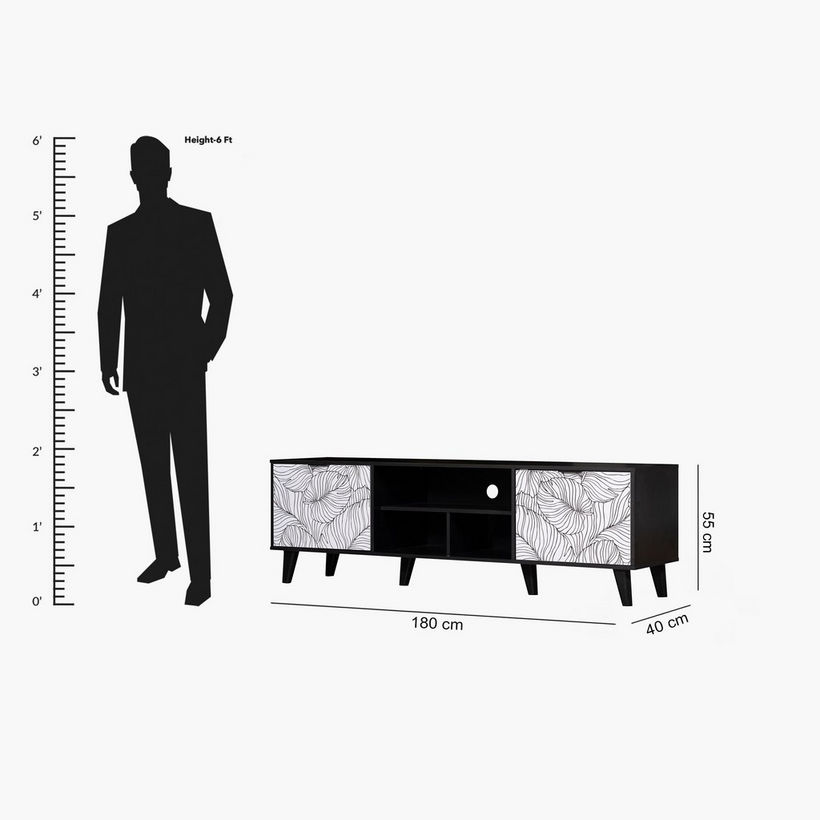 Phoenix 1.8 Metre TV Unit for TVs up to 75 inches - Image 2