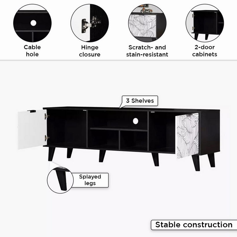 Phoenix 1.8 Metre TV Unit for TVs up to 75 inches - Image 6