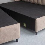 Maine Lewis Upholstered King Bed - 180x200 cm