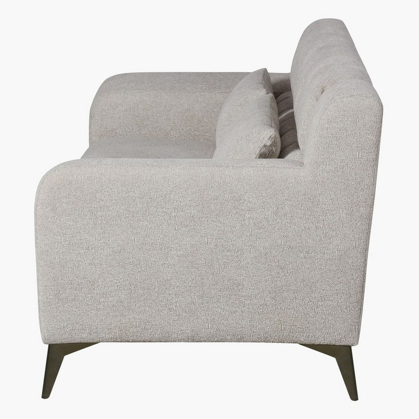 Magnum 2-Seater Fabric Sofa with 2 Cushions - Image 3