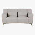 Magnum 2-Seater Fabric Sofa with 2 Cushions