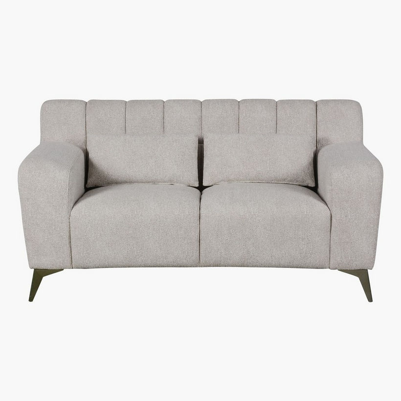 Magnum 2-Seater Fabric Sofa with 2 Cushions - Image 8