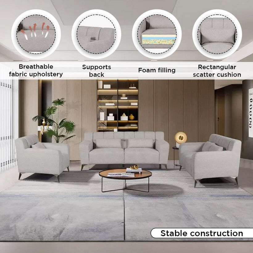 Magnum Fabric Armchair Sofa - Image 6