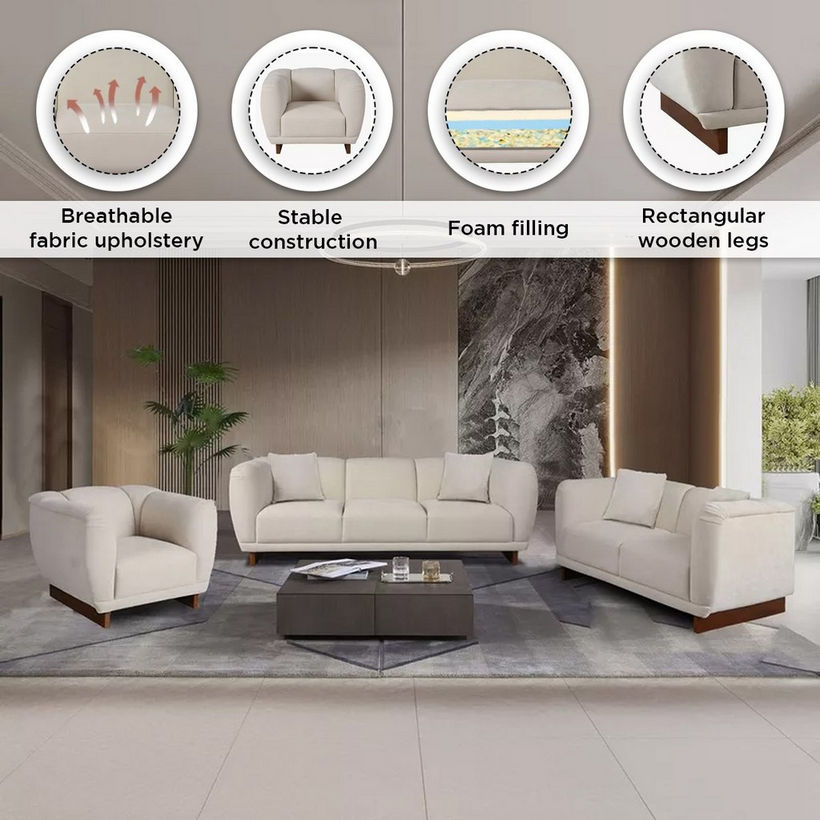 Clarkston Fabric Armchair Sofa - Image 6