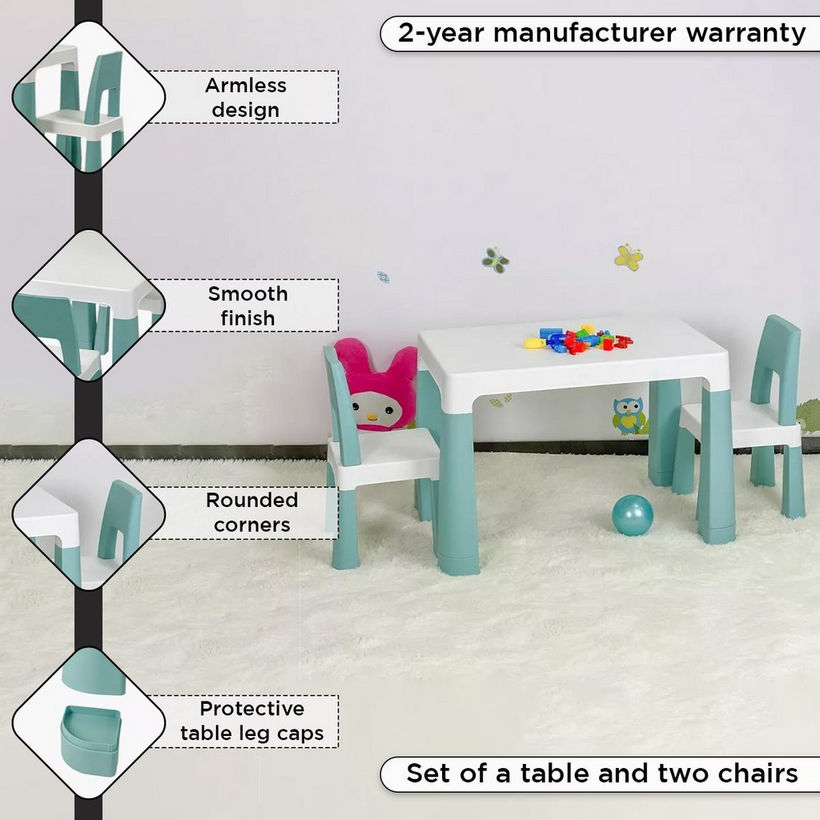 Iris Delta 2-Seater Kids' Table Set - Image 6
