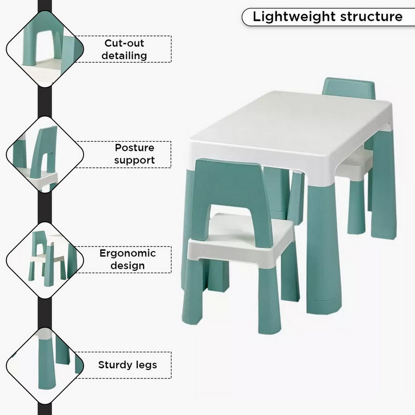 Iris Delta 2-Seater Kids' Table Set - Image 8