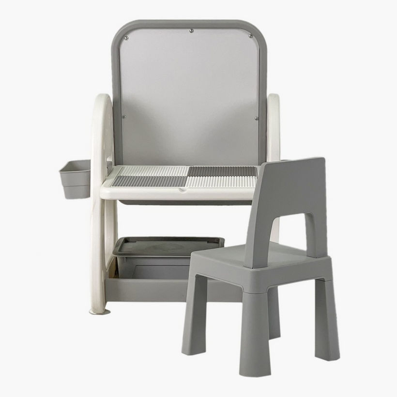 Iris Oslo 4-in-1 Building Block Study Table with Chair and Easel - Image 12