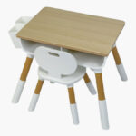 Iris Puma Study Table with Chair