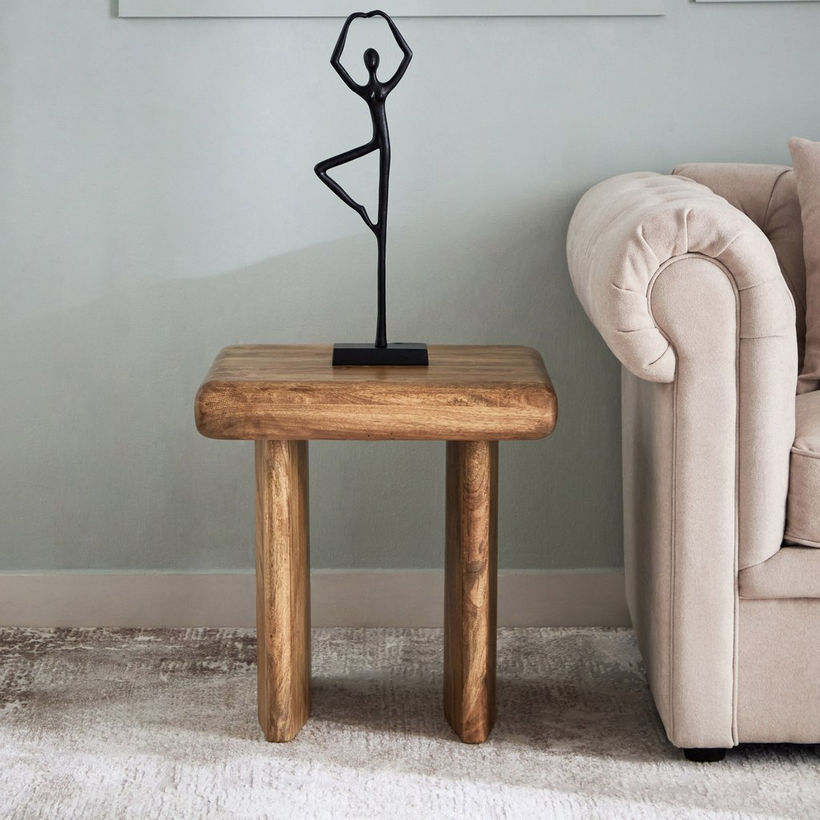 Cavon Clayton Solid Wood End Table - Image 3