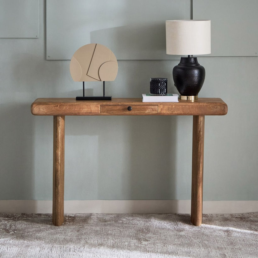 Cavon Clayton Solid Wood Console Table - Image 3