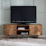 Cavon Clayton 1.5 Metre Solid Wood TV Unit for TVs up to 65 inches