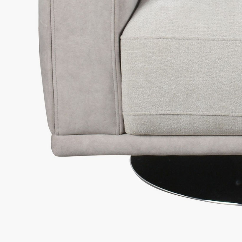 Texas Armchair Fabric Sofa with Swivel - Image 7