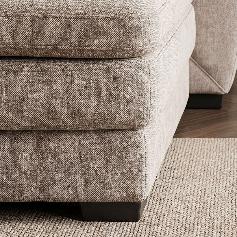 Leonardo 4-Seater Left Corner Fabric Sofa - Image 5