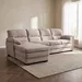 Leonardo 4-Seater Left Corner Fabric Sofa - Image 9