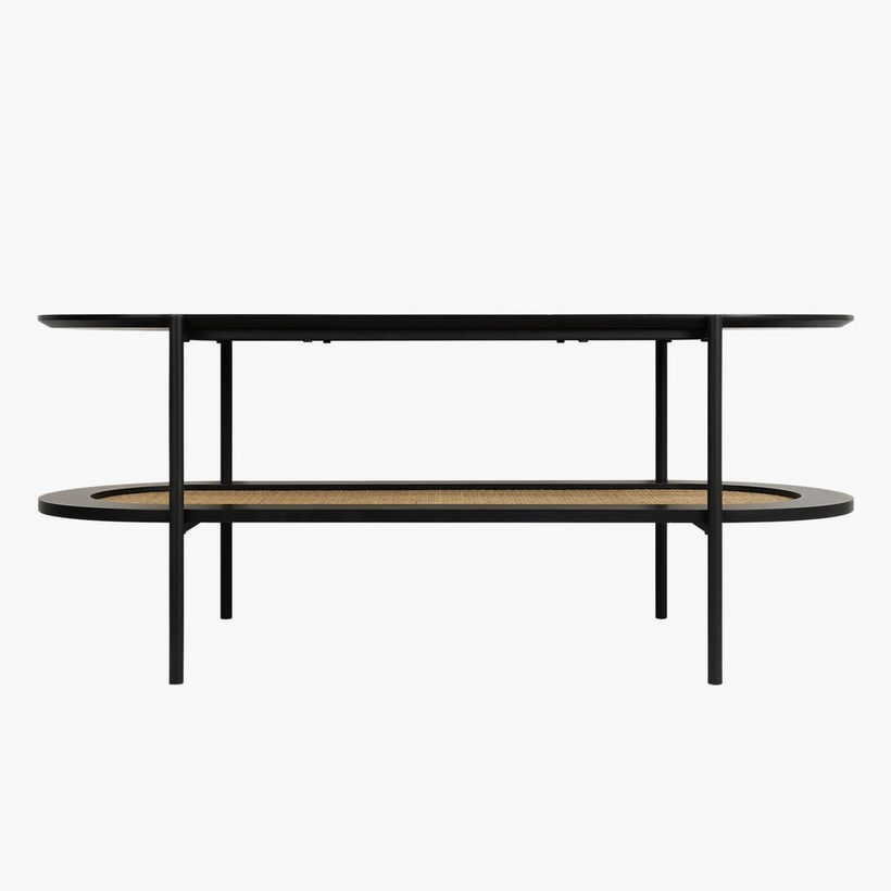 Monty Rattan 1 Metre TV Stand for TVs up to 40 inches - Image 3