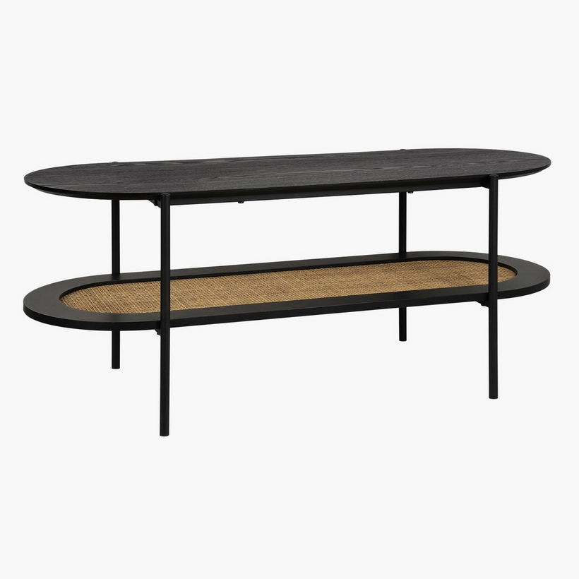 Monty Rattan 1 Metre TV Stand for TVs up to 40 inches - Image 4
