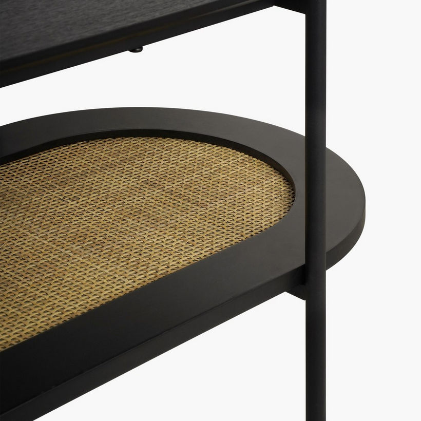 Monty Rattan 1 Metre TV Stand for TVs up to 40 inches - Image 5