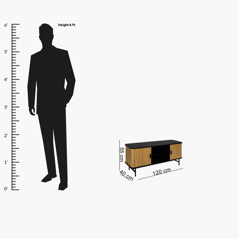 Olivia 1.2 Metre TV Unit for TVs up to 50 inches - Image 2