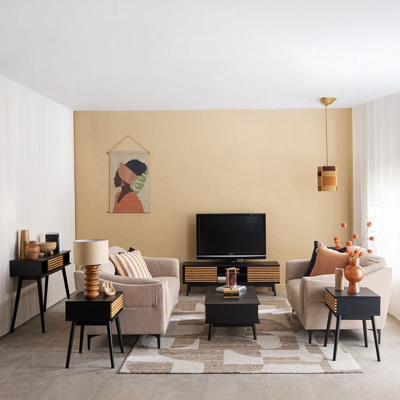 Fresno Coffee Table with Shelf - Image 6