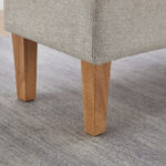 Carol Fabric Bench with Storage