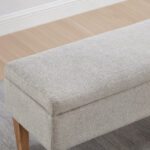 Carol Fabric Bench with Storage
