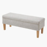 Carol Fabric Bench with Storage