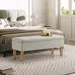 Carol Fabric Bench with Storage - Image 11