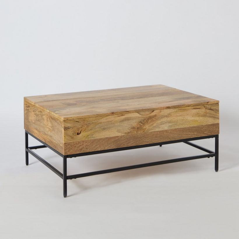 Cavon Amigo Solid Wood Lift Top Coffee Table - Image 11