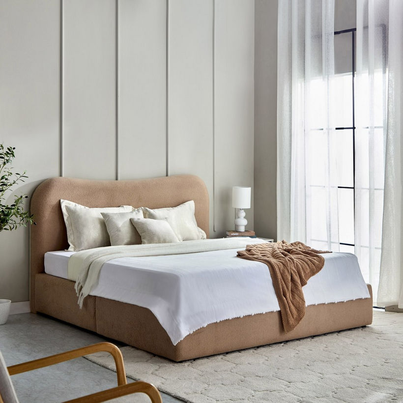 Movo Marwell Rizzoli Upholstered Queen Bed - 160x200 cm - Image 13
