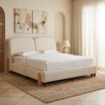 Movo Nordica Abby Upholstered Queen Bed - 160x200 cm