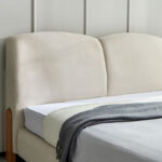 Movo Nordica Abby Upholstered King Bed - 180x200 cm